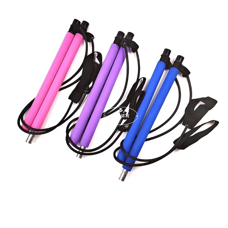 Fitness Bar Pilates Bar Indoor Sports Products Fitness Rope Portable Multifunctional Pilates Training Bar
