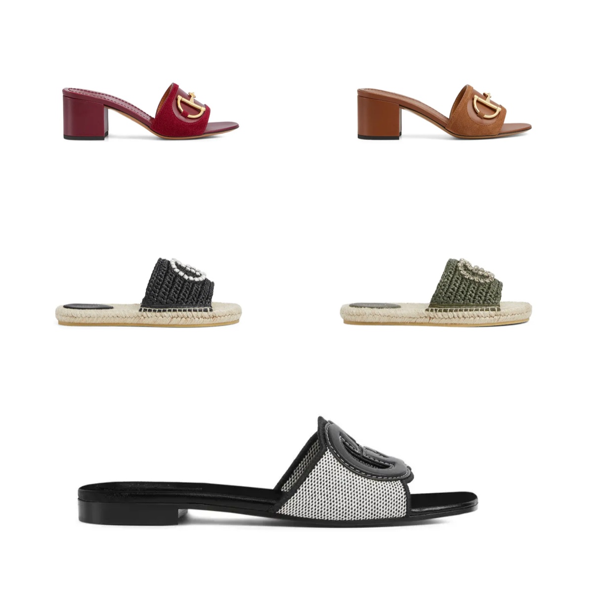 shoes sandals New electric embroidered flat slippers fabric imported