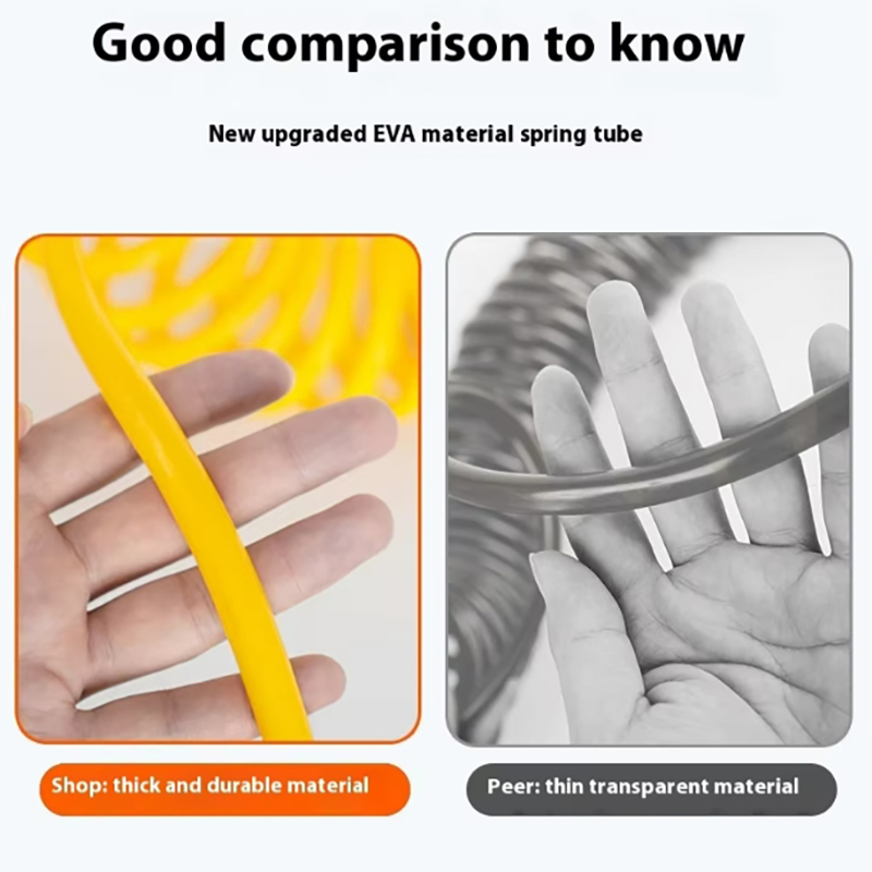 Convenient Car Wash Coil Hose& Garden Watering Jet Type Sprinkler with Nozzle Suitable Shower Garden Water Guns Tariff Reduction