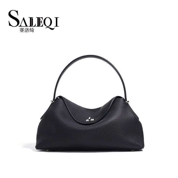 Genuine Leather Fashion Women White Handbag Deisgner High Quality Cowhide Shoulder Crossbody Female Bag Black Coffe Brown