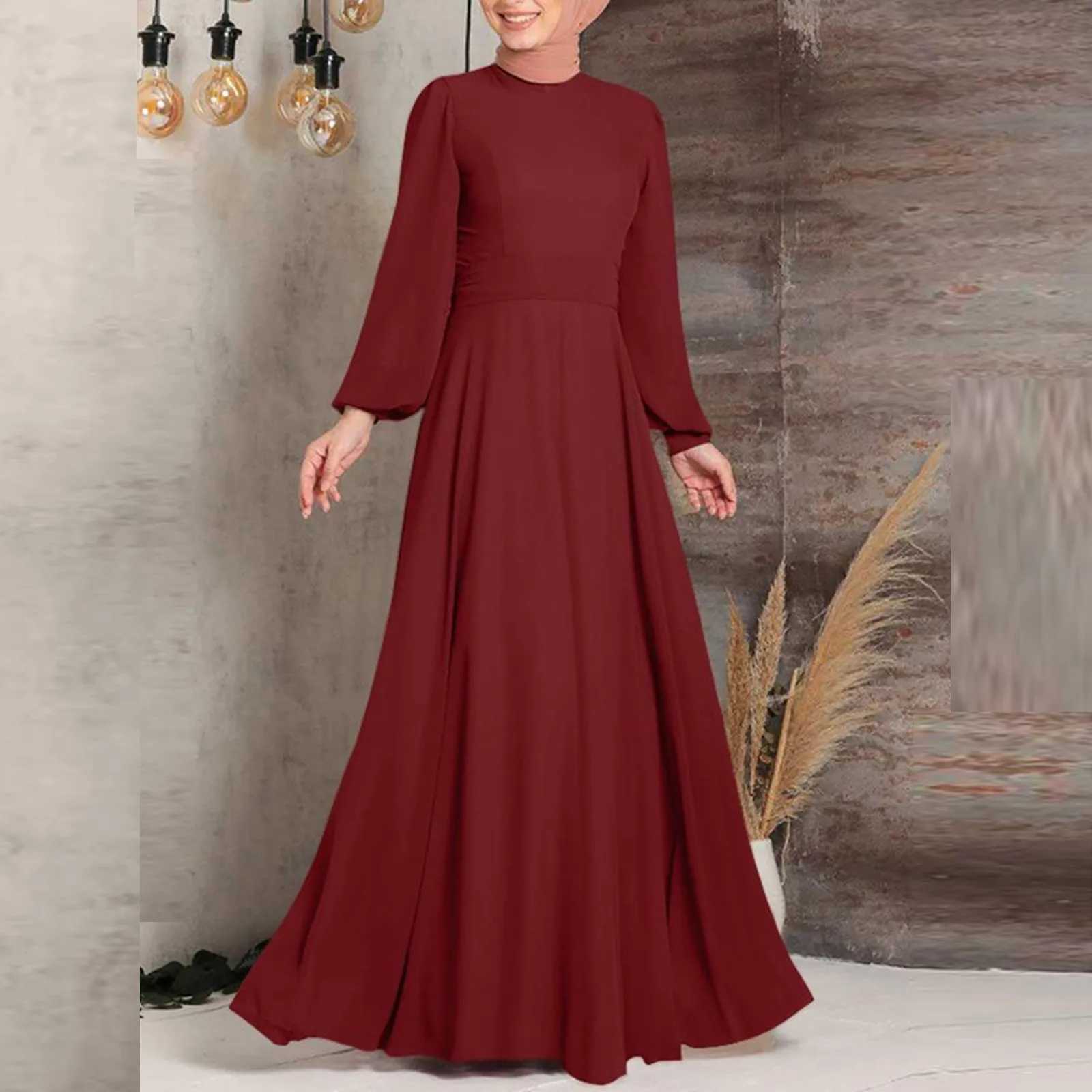 Women Muslim Kaftan Abaya Dubai Turkey Muslim Fashion Hijab Dress Kaftan Islam Clothing African Maxi Dresses Arab Robe X250514