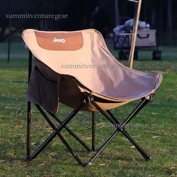 German Outdoor Folding Moon Camping Portable Bench Fishing Backrest Picnic Table and Chair Equipment