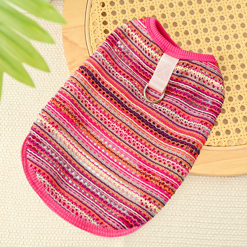 Spring & Summer Animal Print Pet Outfit - Perfect Fit For Cats & Small Dogs