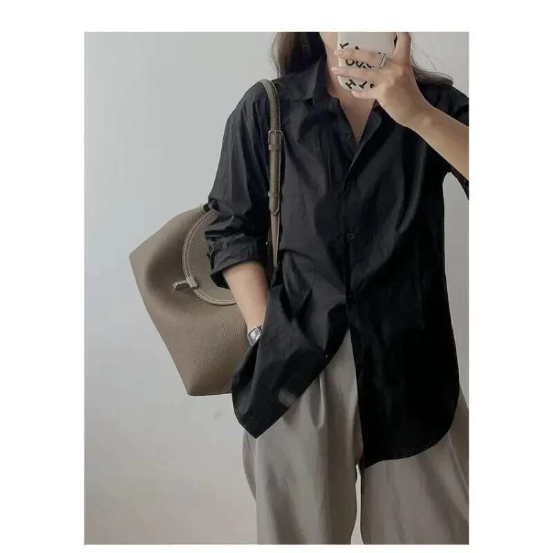 Niche leather T-shaped flip cover handbag commuting, large capacity single shoulder storage bag, tote bag for women