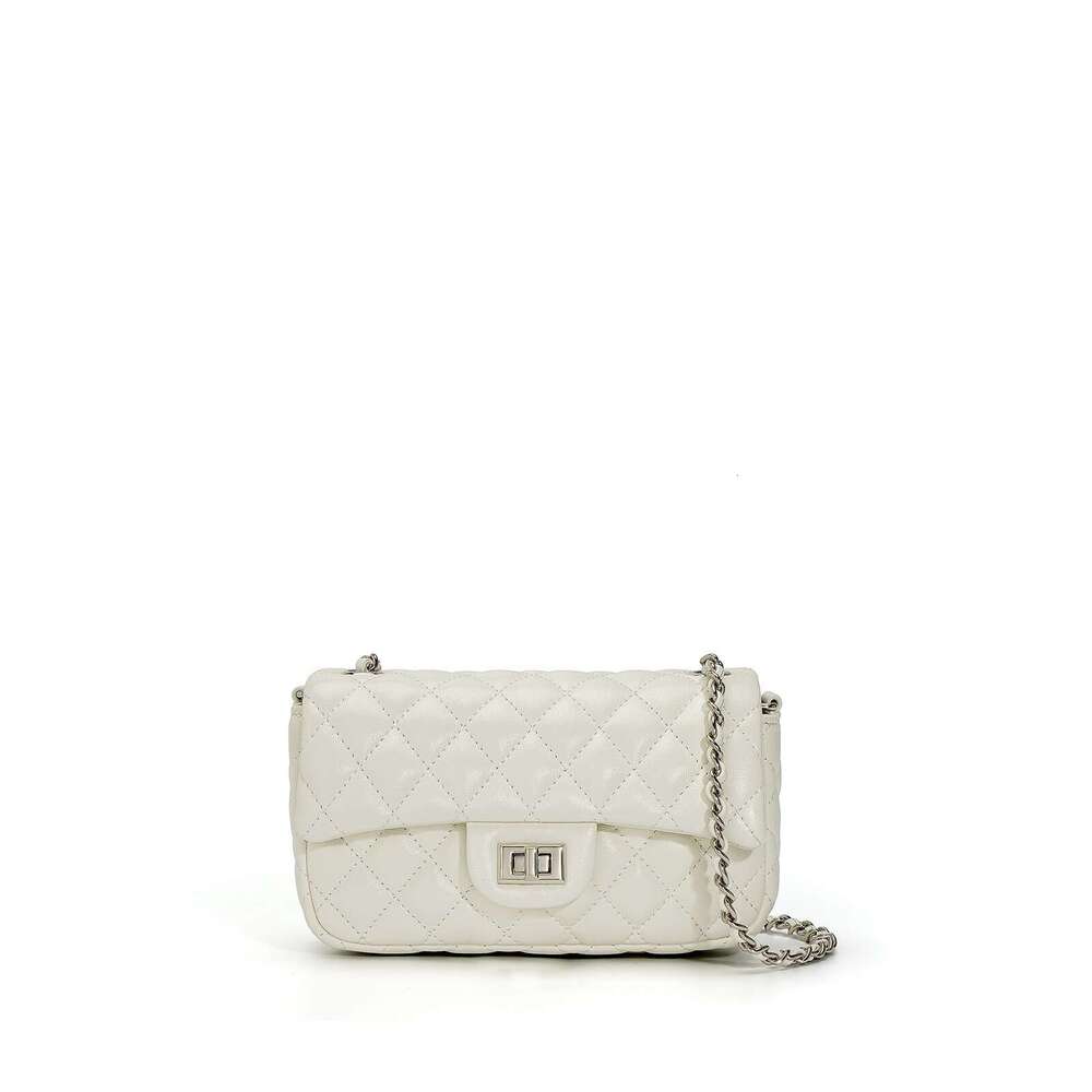 Designer handbagsLingge Embroidery Thread For Women 2025 New Versatile Cross Armpit Single Shoulder Small Square Chain Bag