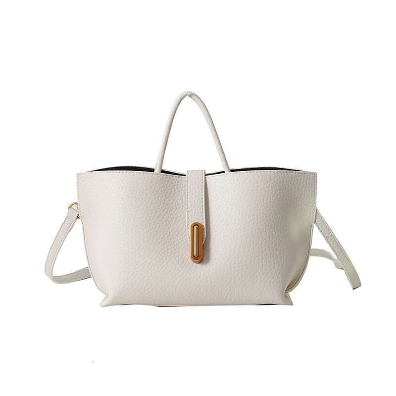 Women Simple Crossbody PU Leather Fashion Top-Handle Adjustable Strap Vintage Tote Handbag Ladies Commute Bag