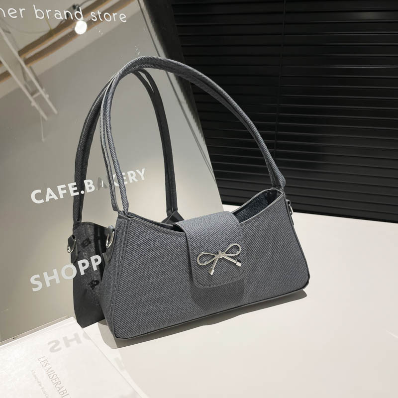 Butterfly Bow Trendy Niche Highend Luxury Bag French Stick 2025 Spring New Women's Fashion Single New Free Delivery Designer Bag Shoulder Casual 