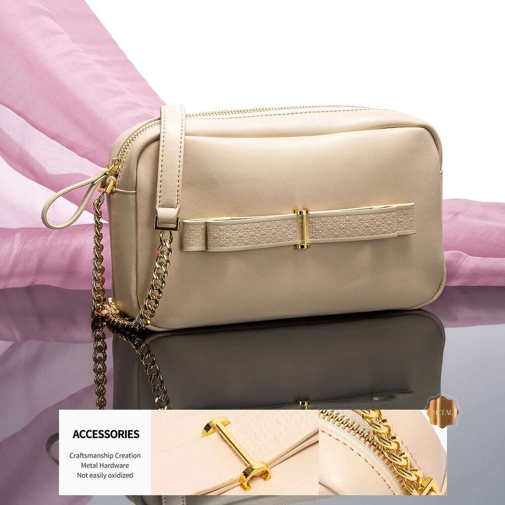 Fashion Classic Retro New Square Chain Business Commuter Solid Color Women's Shoulder Bag
