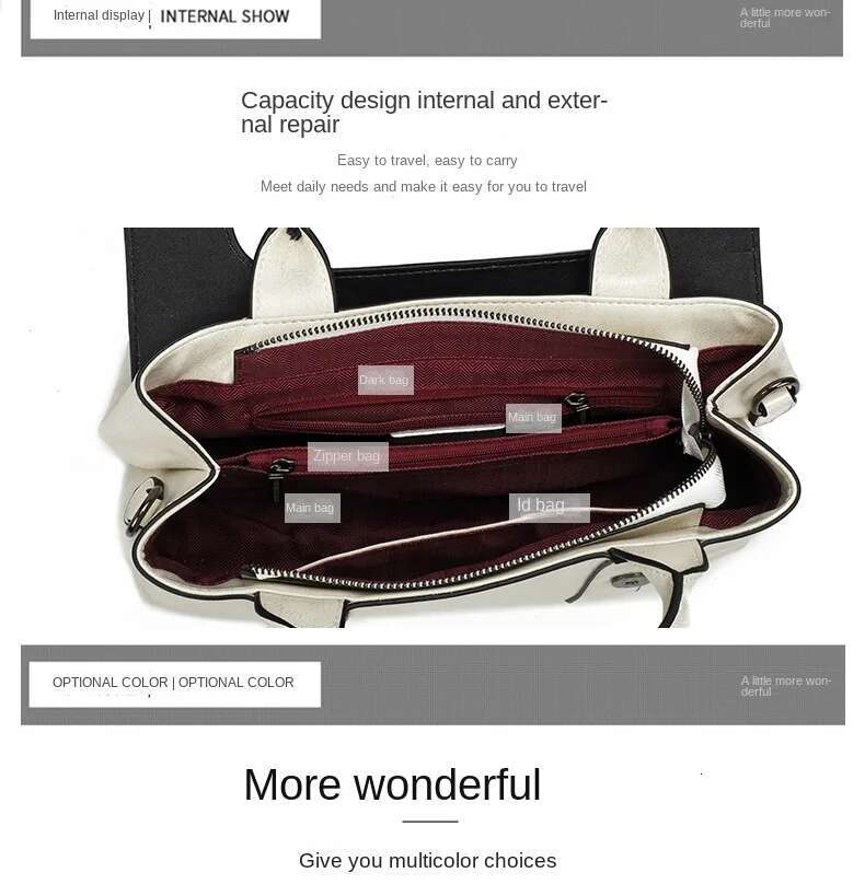 Genuine Leather Women's Handbags 2024 Fashion Lady Briefcase Large Capacity Crocodile Pattern Shoulder Crossbody Bags