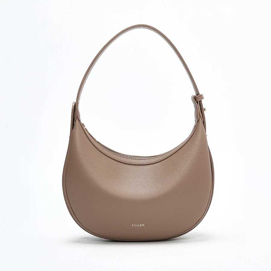FOXER Wen Fi Small Shoder Bag Lady Crossbody Handbag Half-Mo Underarm Bag with Perfect Gift for Wife Z250514