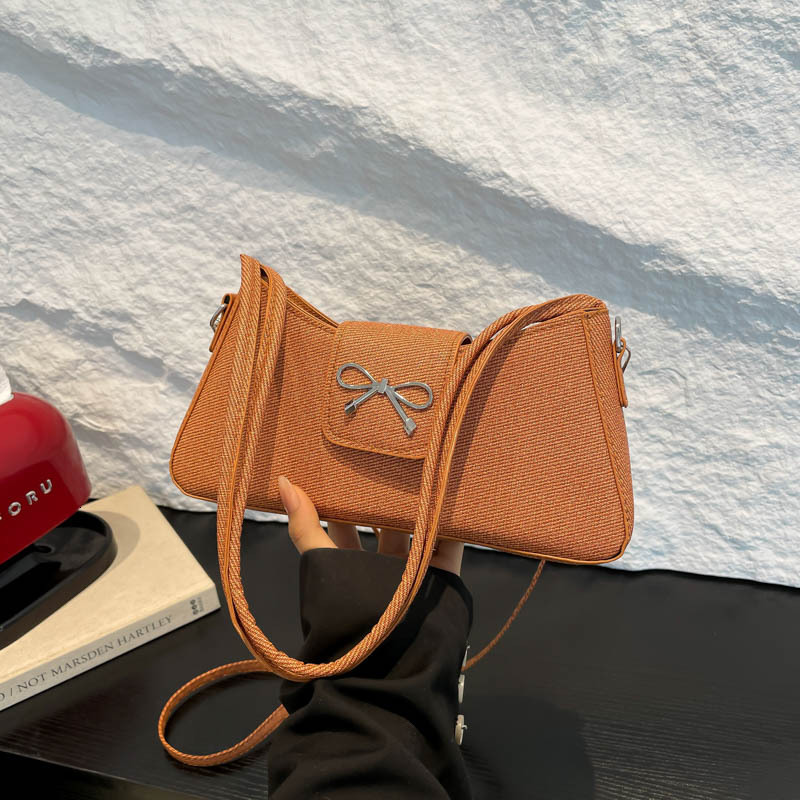 Butterfly Bow Trendy Niche Highend Luxury Bag French Stick 2025 Spring New Women's Fashion Single New Free Delivery Designer Bag Shoulder Casual 