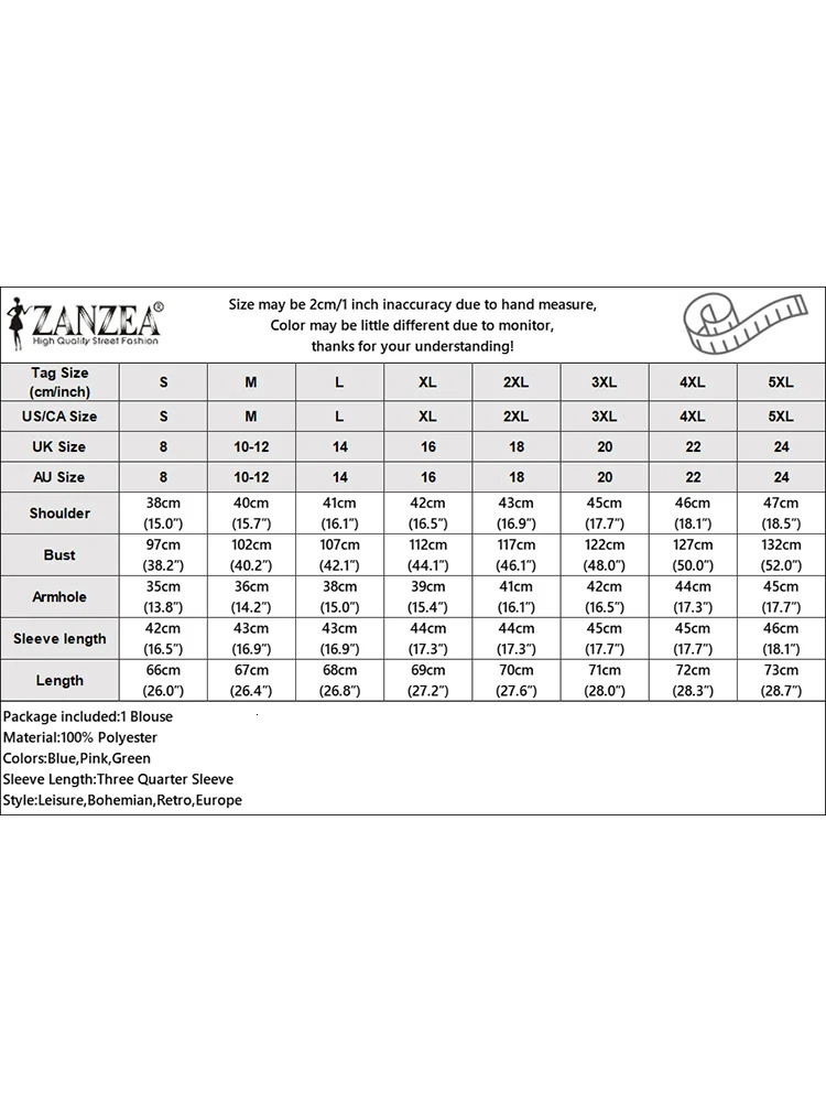 ZANZEA Korean Fashion Casual Blouses V Neck Solid Color Lace Patchwork 34 Sleeve Shirt Tops Autumn Elegant Women Blusas 250514