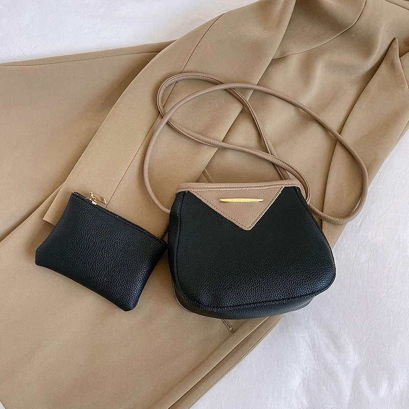Free Delivery Designer Bag Color Blocking Fashion Single Shoulder Crossbody 2025 Summer Western Style Popular Korean Version Women's Casual This 