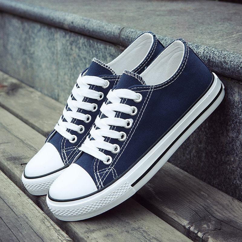New Spring Breathable Canvas Men Versatile Low Top Casual Korean Version Student Cloth Casual Shoes Shoes Trendy For Men S Board Shoes Ddmysaturn