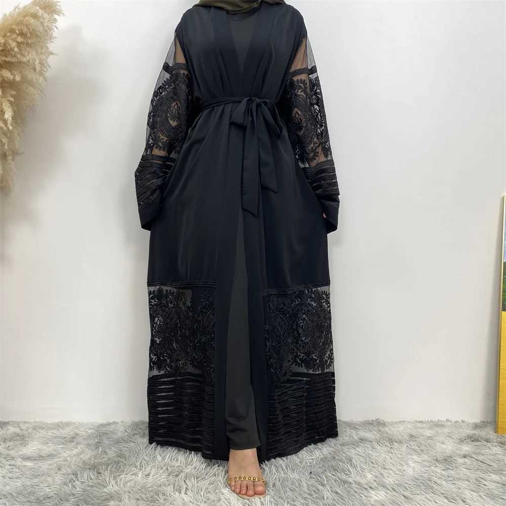 New Ramadan Eid Mubarak Abaya Dubai Femme Luxury Gold Rhinestones Muslim Dress Abayas Women Kaftan Islamic African Dashiki X250514