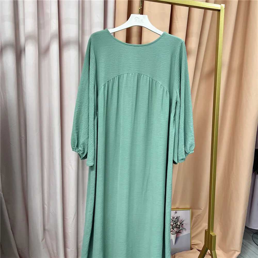 Muslims Women Long Abayas Ramadan Prayer Kaftan Dersses for European Clothing Fashion Black Grn Caftan Marocain X250514