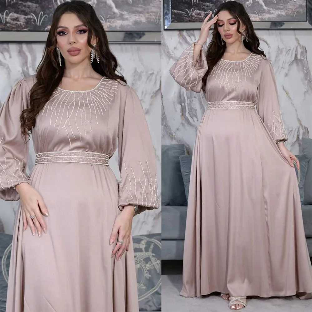 Fashion Moroccan Diamonds Abaya Women Muslim Dresses Caftan Kaftan Turkey Evening Party Eid Ramadan Musulmane Jalabiya Vestidos X250514