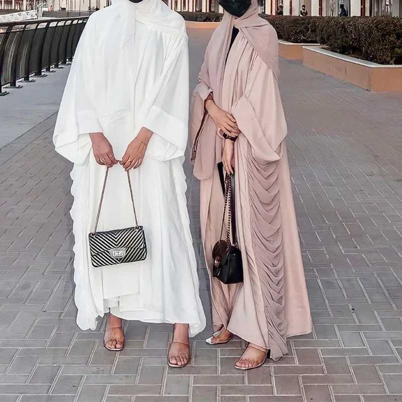 Kaftan Dubai Open Abaya Women Muslim Kimono Cardigan Maxi Dress Turkey Caftan Eid Ramadan Islamic Clothing Robe Gown Jalabiya X250514