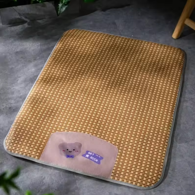 Anti-Slip Floor Cozy Bed Cooler Mattress for Pets Prevents Overheating While Sleeping