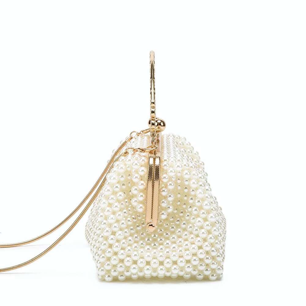 Purses And Handbag Designer Clutch Purse Handmade Pearl Decoration Party Wedding Evening Banquet Bag