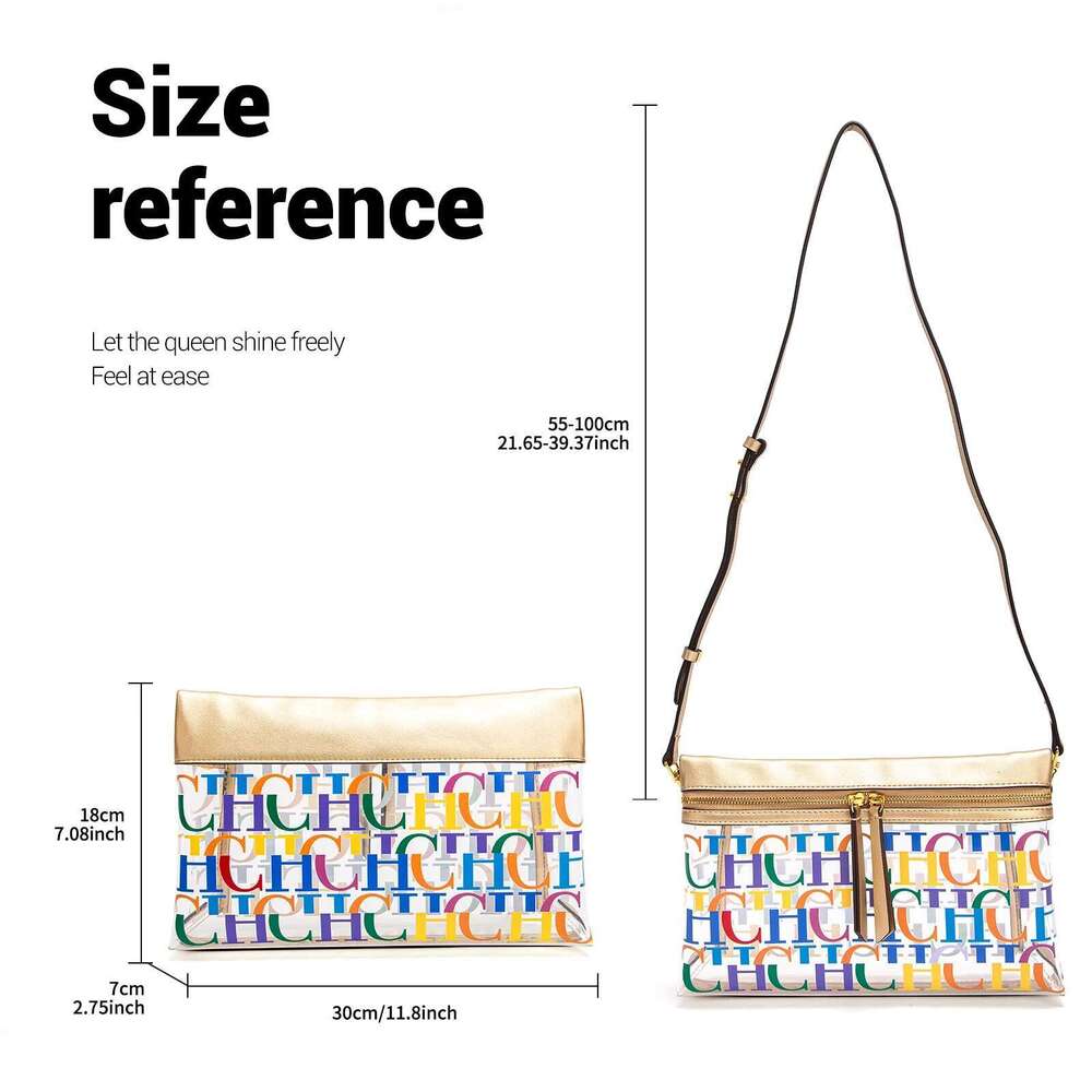 chch crossbody bag new transparent pvc womens handbag wallet 250513
