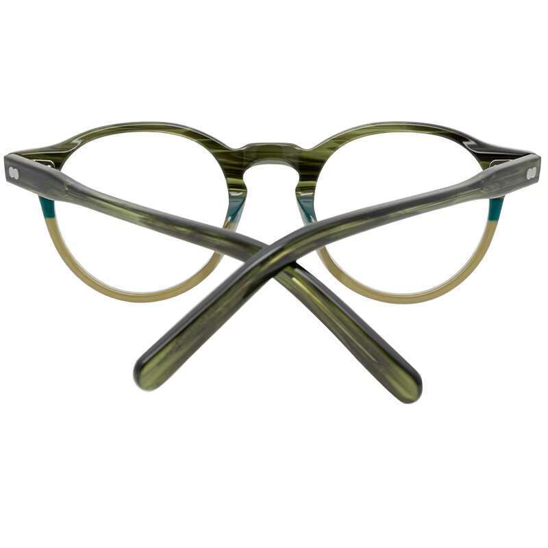 2023 New Round Anti Blue Light Optical Frame Fashion Designer Computer Glasses Men's and Women's Games
