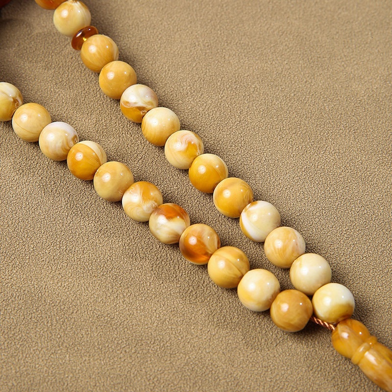 Hand Arabic hand Muslim prayer handmade string, 33 beads, handheld bead bracelet