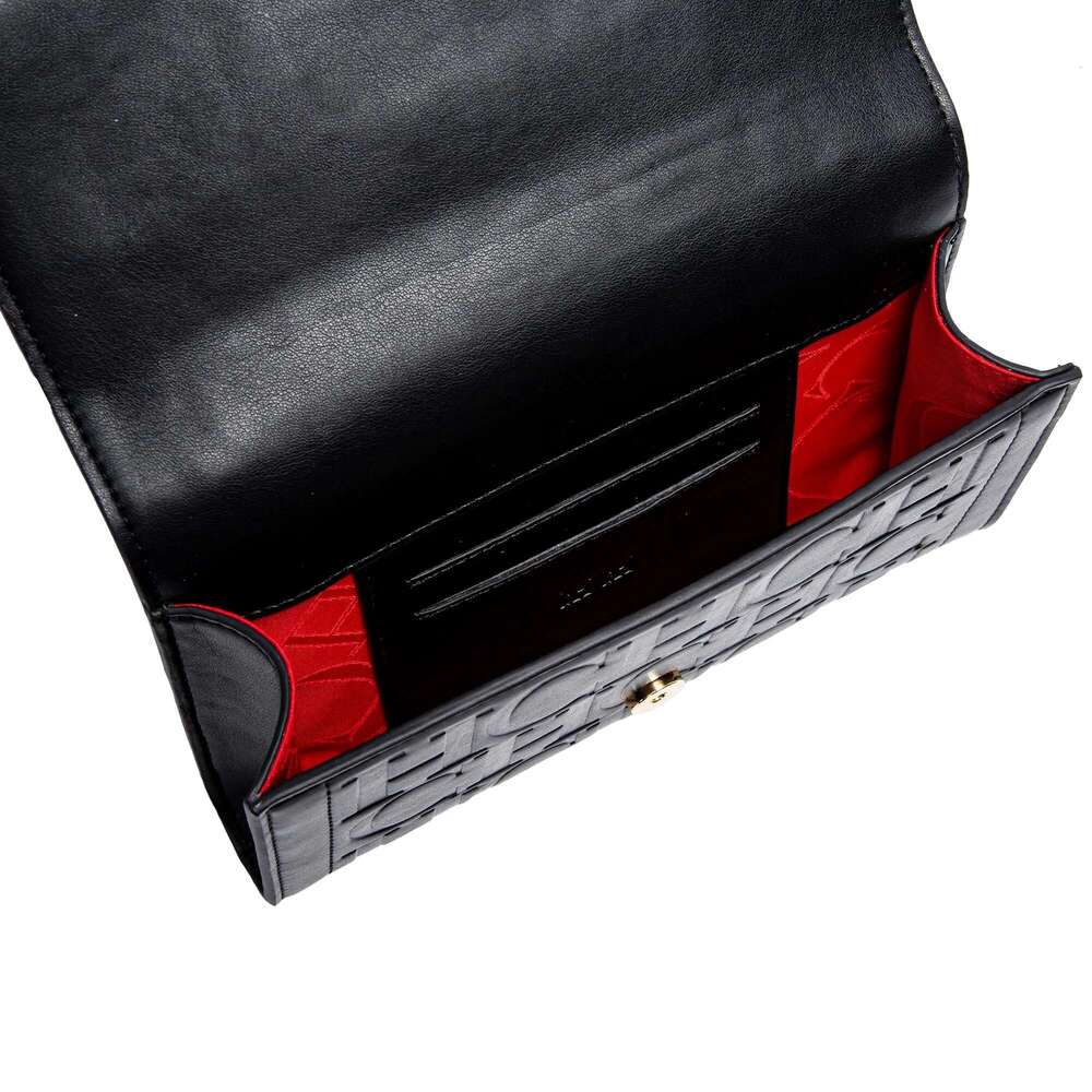 CHCH Women's Shoulder 2024 Brand New Flip Letter Emed Crossbody Bag 250514