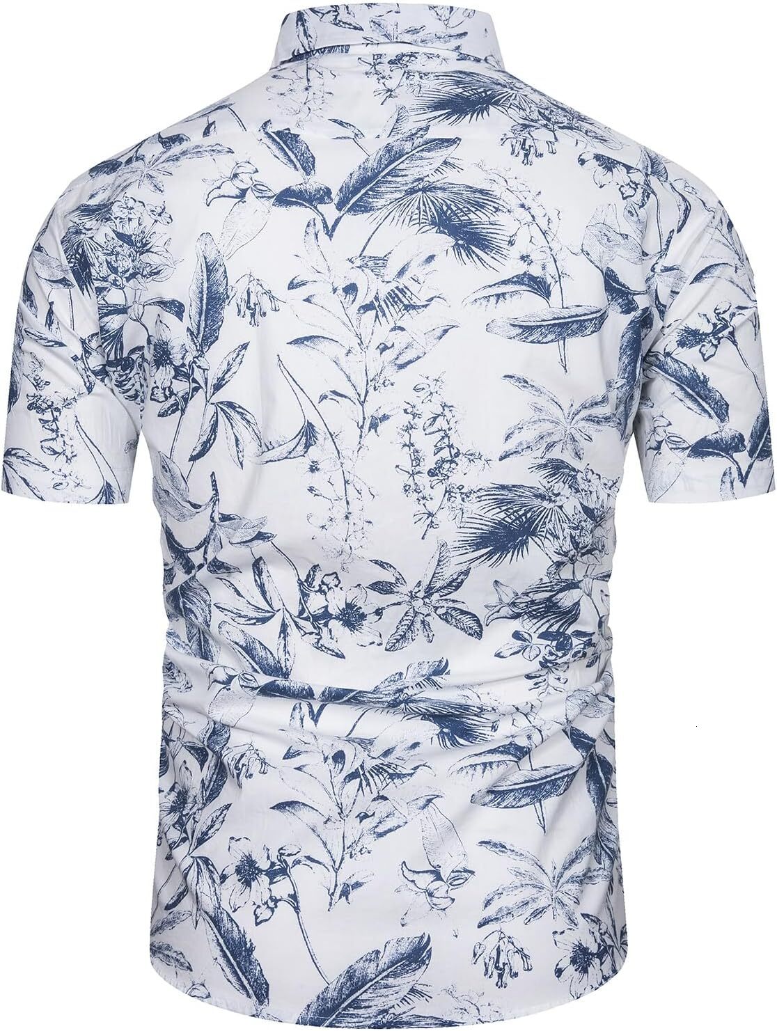 Mens Polo shirt Men Floral Shirt Short Sleeve Button Down Flower Shirt Summer Beach Hawaiian Shirt Cotton Polos shirts tshirt Casual tops summer cloth