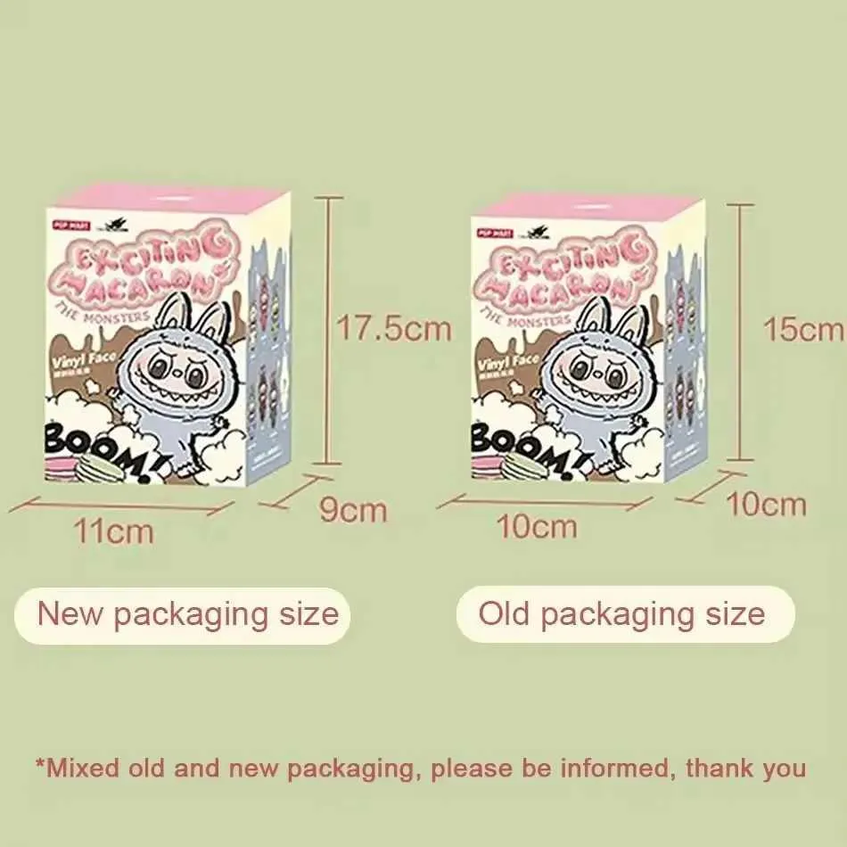 labubu plush aroon action animation character doll hobby pendant decoration cute mysterious box PVC Childrens Day surprise gift