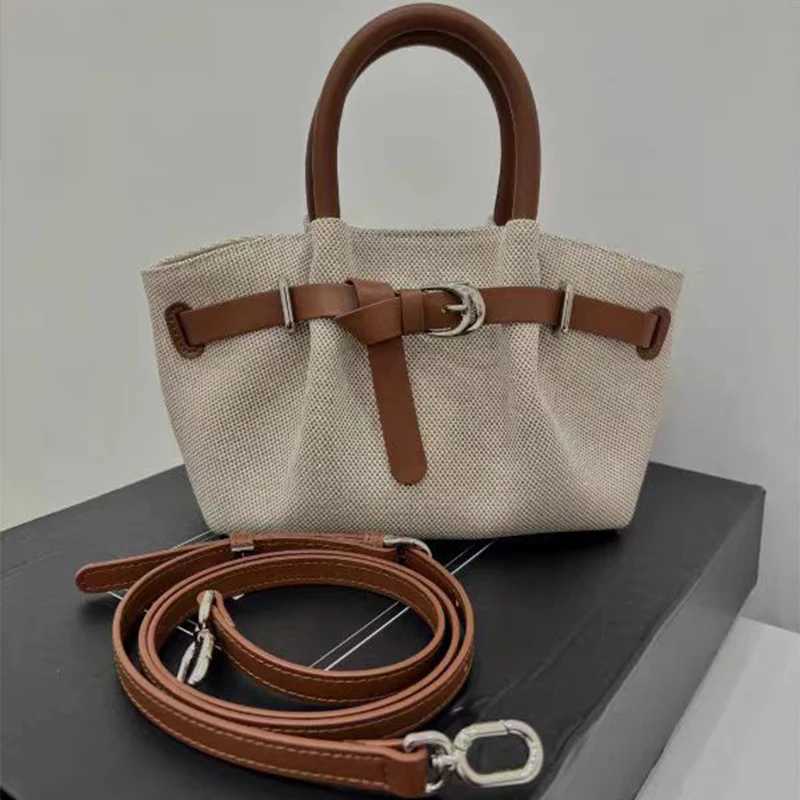 Luxury Brand Female Dumpling Bag 2025 New Casual Shoder Crossbody Handbag Large Capacity Versatile Canvas Tote Bag Ladies Bag Z250514