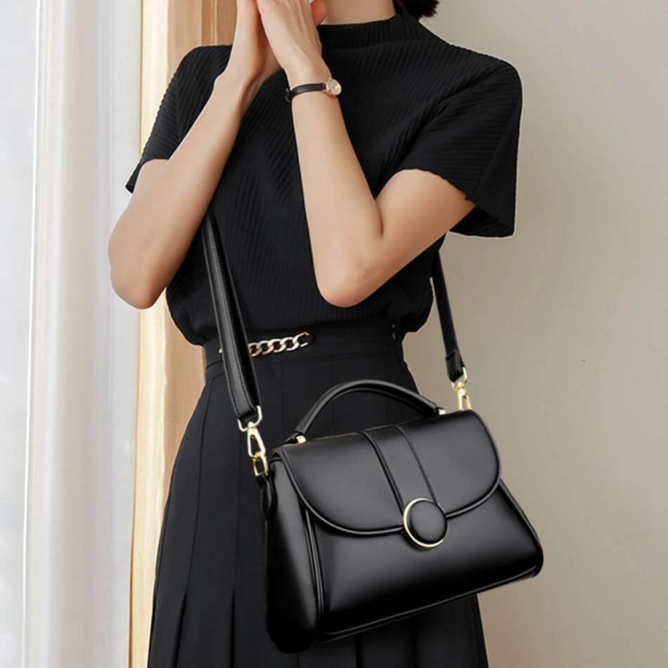 Designer Shoulder Crossbody Bags New High Quality Leather Purse Handbags Ladies Casual Messenger Bag Female Tote Sac