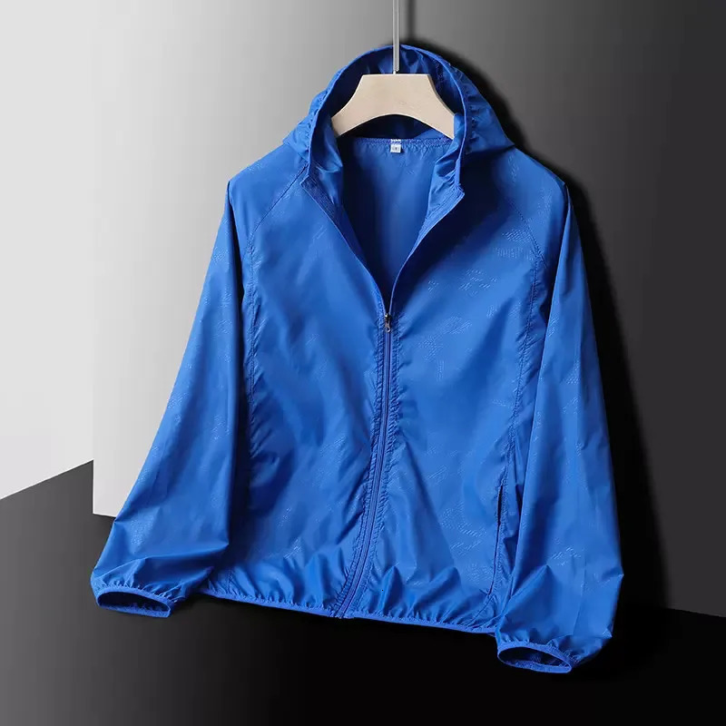 Camping Sun Protection Clothes Thin Lightweight Breathable Jacket Men Women Quick Dry Hiking Sport Coat Windbreaker Anti UV 250513