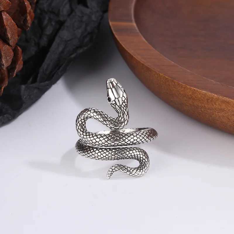 925 Sterling Silver Entanglement Snake Rings Adjustable Rings For Women Engagement Wedding Luxury Jewelry Accories WholesaleXJ250514