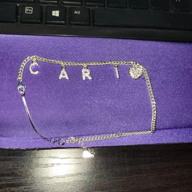 DOREMI 3mm Cuban Custom Crystal Name Anklet Personalized Custom Name Anklets For Women Foot Ankle Bracelet On The Leg Jewelry 250513