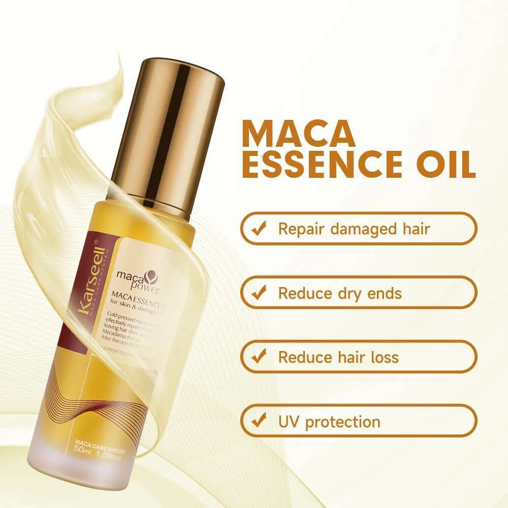 Karseell 50Ml Moroccan Healing Cold Pressed Weightless Argan Oil Serum For Dry Damaged Hair