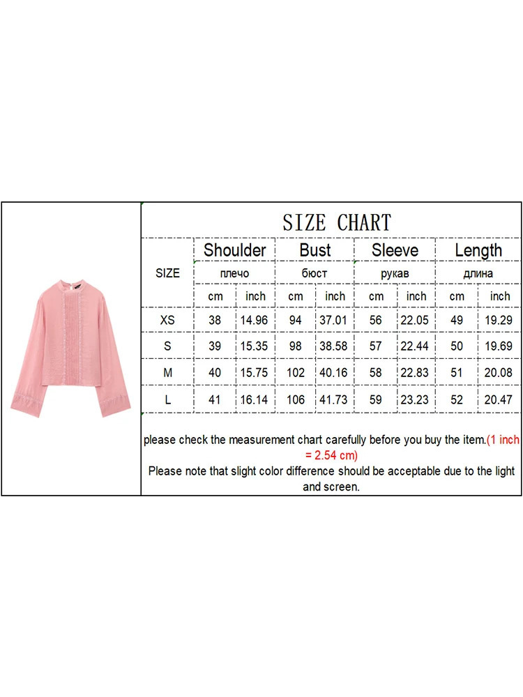 TFMLN Summer Fashion Women Lace Spliced Pullover Shirt Solid Color Stand Neck Long Sleeve Elegant Casual Blouse 250514
