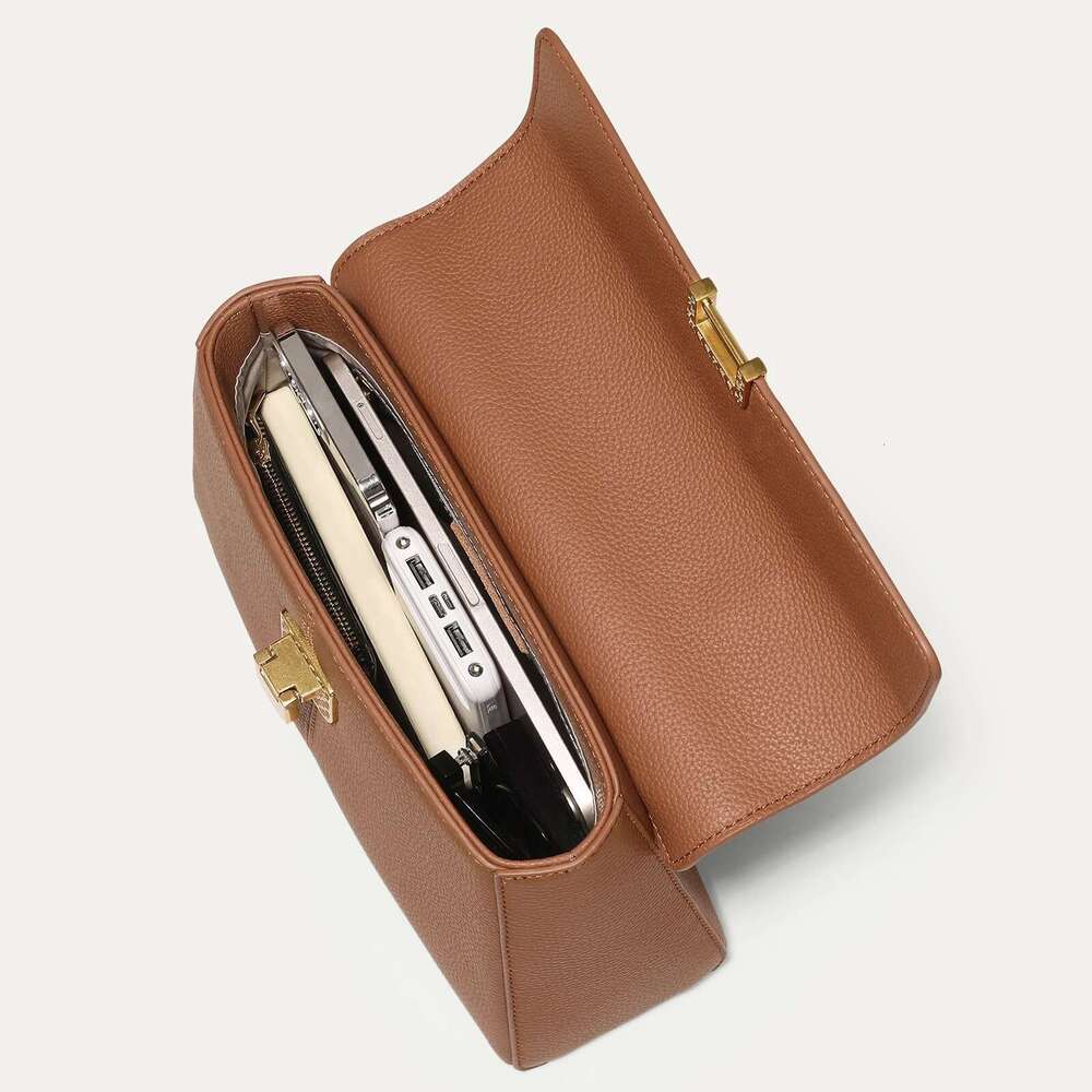 ITAMOOD Genuine Leather Handbag for Christmas Women Large Capacity Tote Crossbody Shoulder Bag Satchel Purse Fashion Versatile