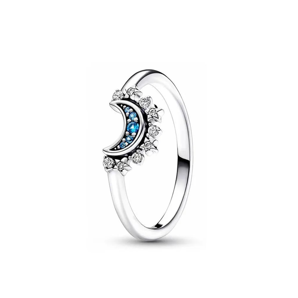 925 Sterling Silver Red Pink Blue Green Heart Stone Size 6 7 8 9 Snowflake Daisy Ring Rings Wedding Fashion Fine Jewelry Women 250509