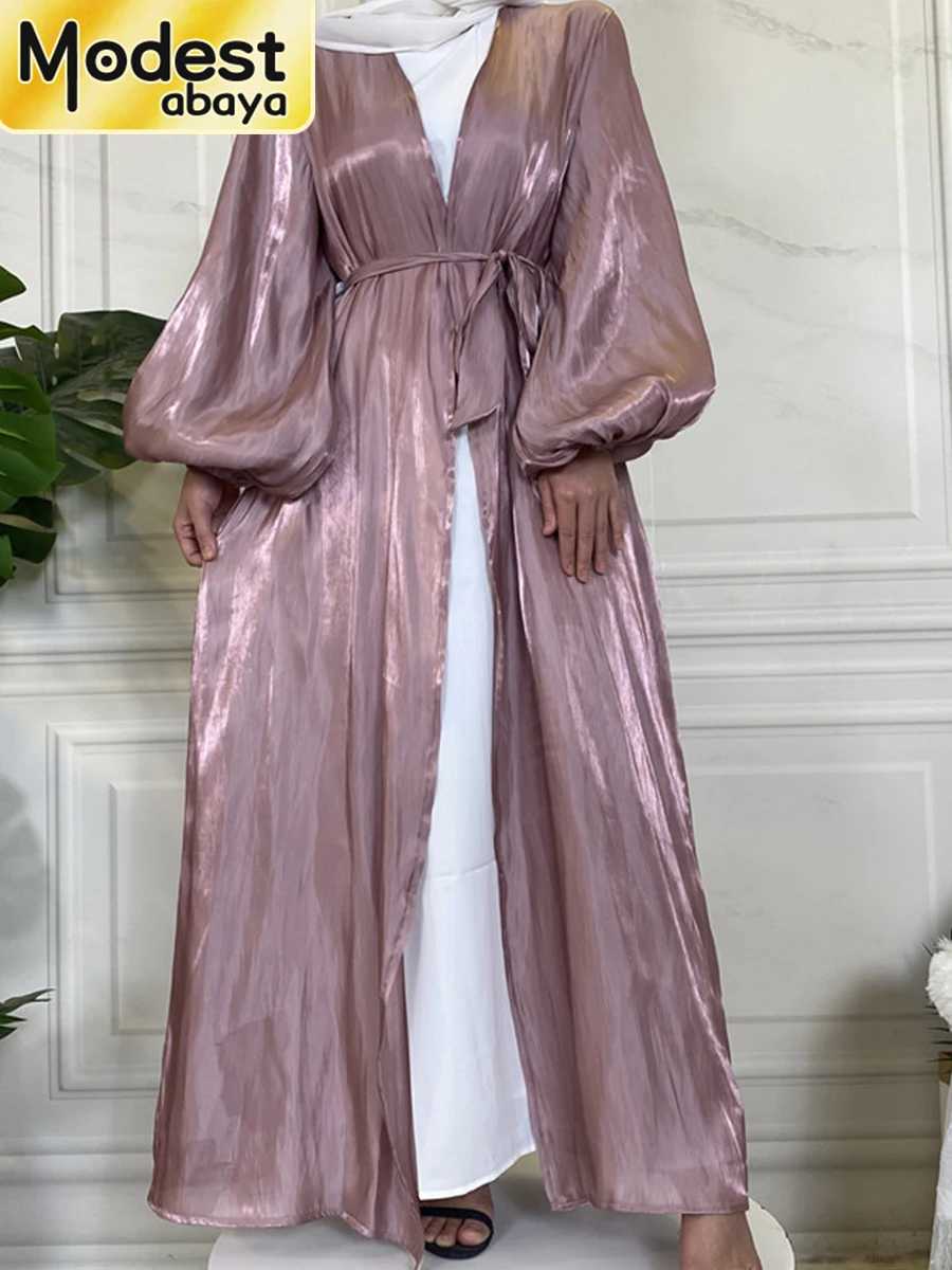 Modest Abaya Ramadan Dubai Robe Femme Musulmane Turkey Kaftan Islamic Clothing Muslim For Women Kimono Caftan Marocain Cardigan X250514