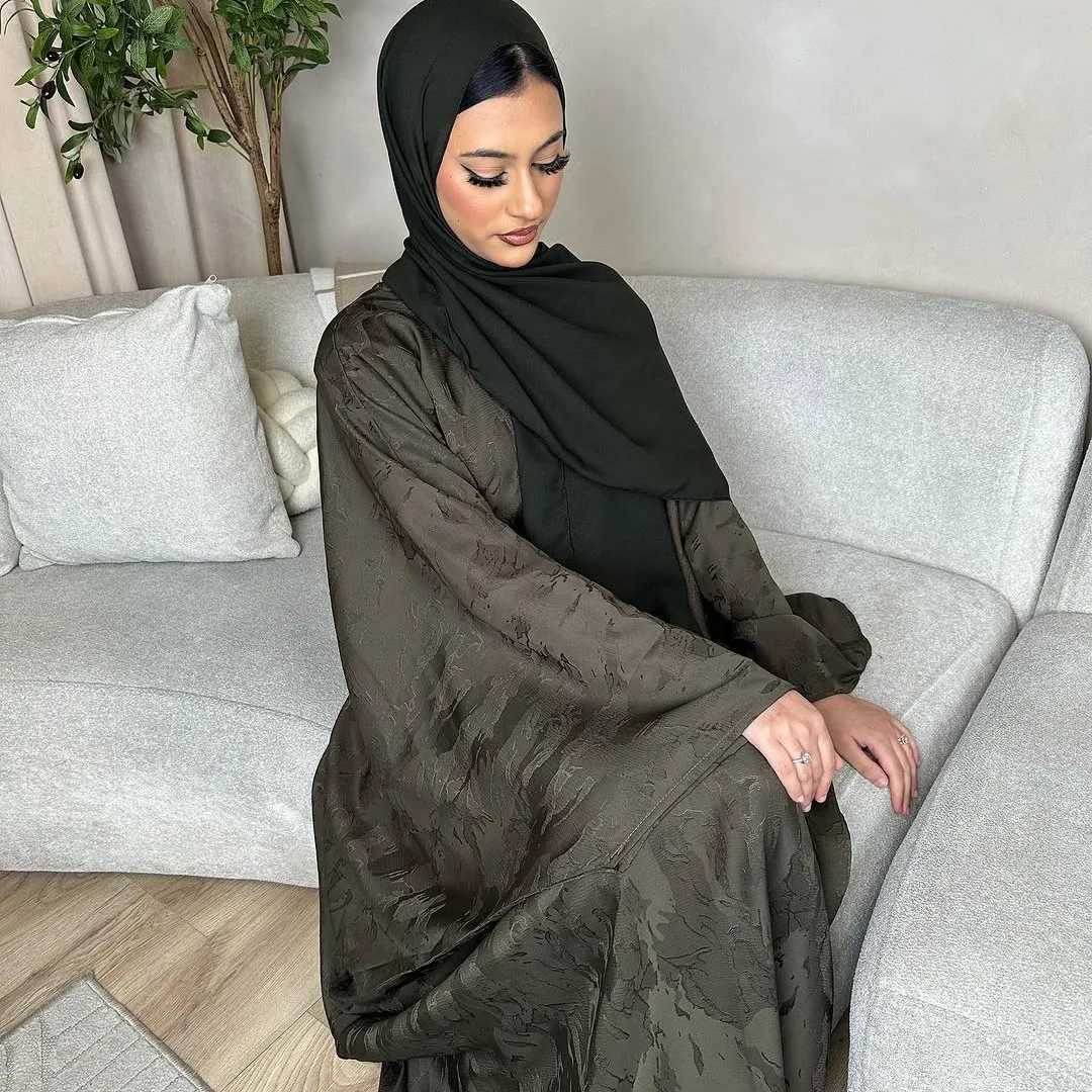 Muslim Islam Dress Women Turkish Kaftan Eid Vestidos Arabic Long Robe Ramadan Morocco Dubai Abayas Jalabiya Modest Dresses X250514
