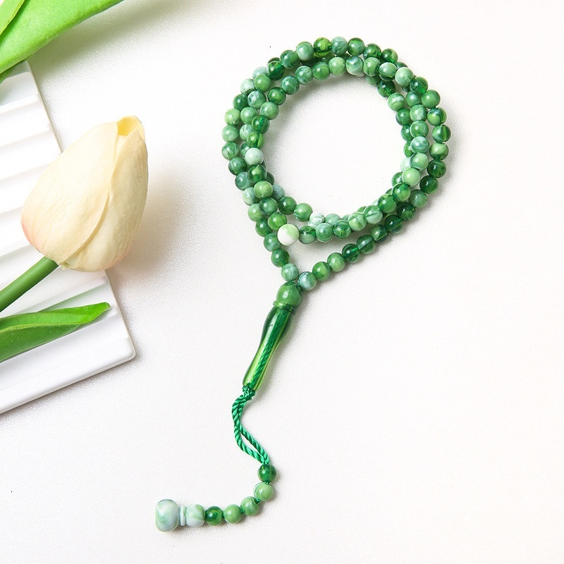 Colorful Islamic jewelry, Arabic bracelets, Muslim prayer and worship beads, jewelry