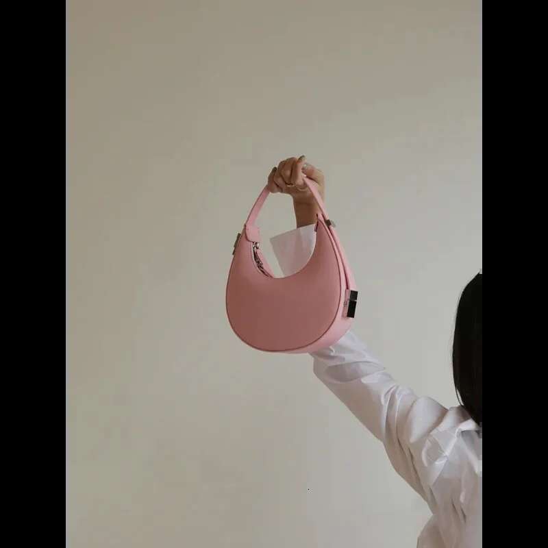 Small Niche High-Quality Women's New Minimalist And Personalized Underarm Crescent Versatile Handbag Hanging Large Bag