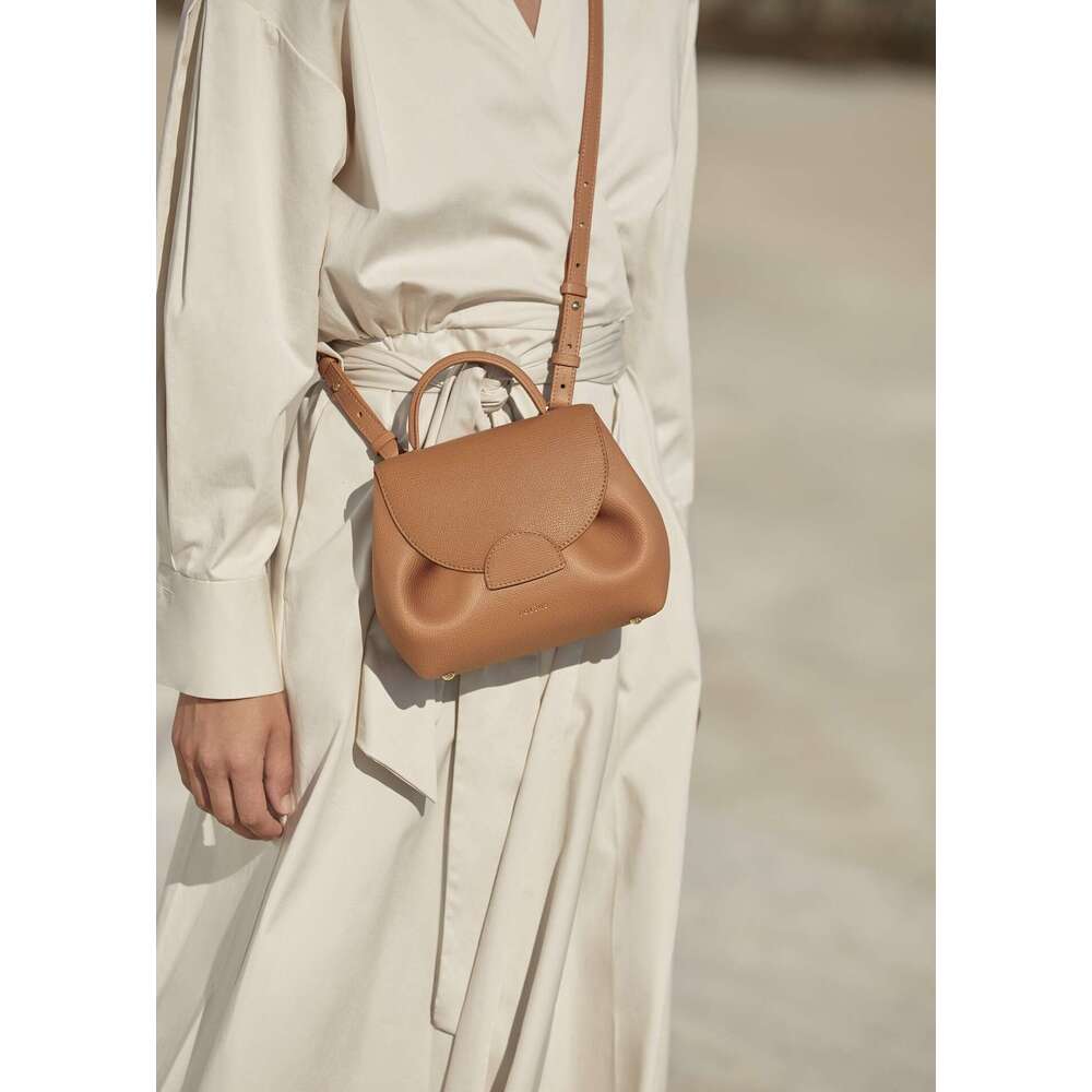 Tote Bag French Pol Niche Brand Smiley Face Numerounnano Series High Quality Single Shoulder Hand Held Women S Bag KQ
