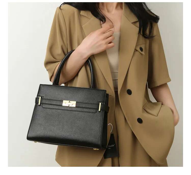 Bag Handbag Women's New Large Capacity Shoulder Bag, Light Texture Crossbody Mother Bag