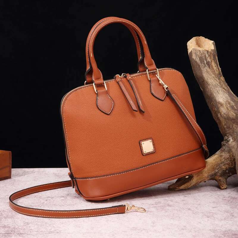 Retro Pebble Litchi Particle Pattern Handheld Cross Body Shell Women's Bag Bolsos Mujeres Tendencia 2024 Bolsas Para Mujere