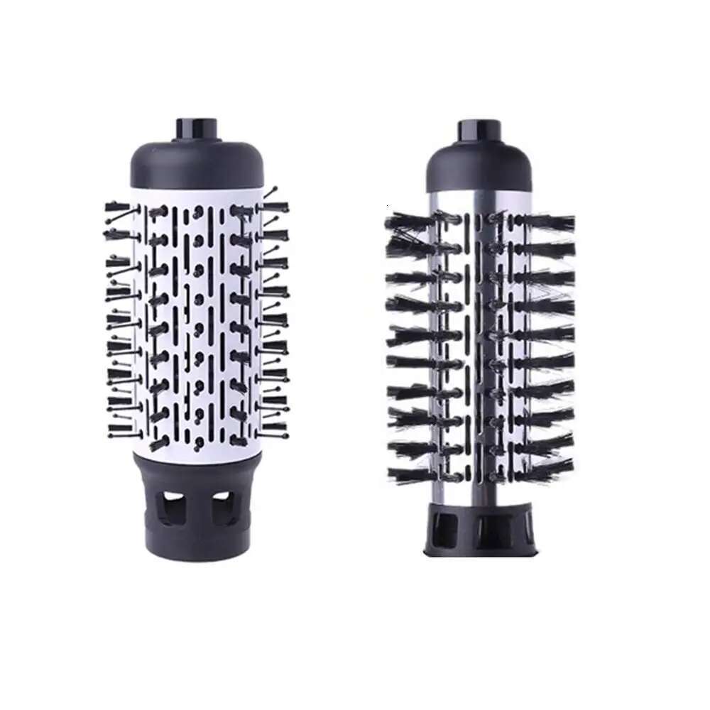2-in-1 Hot Air Spin for Styling Smoothing and Straightening Auto-rotating Ionic Round Blow Dryer Brush Volumizer