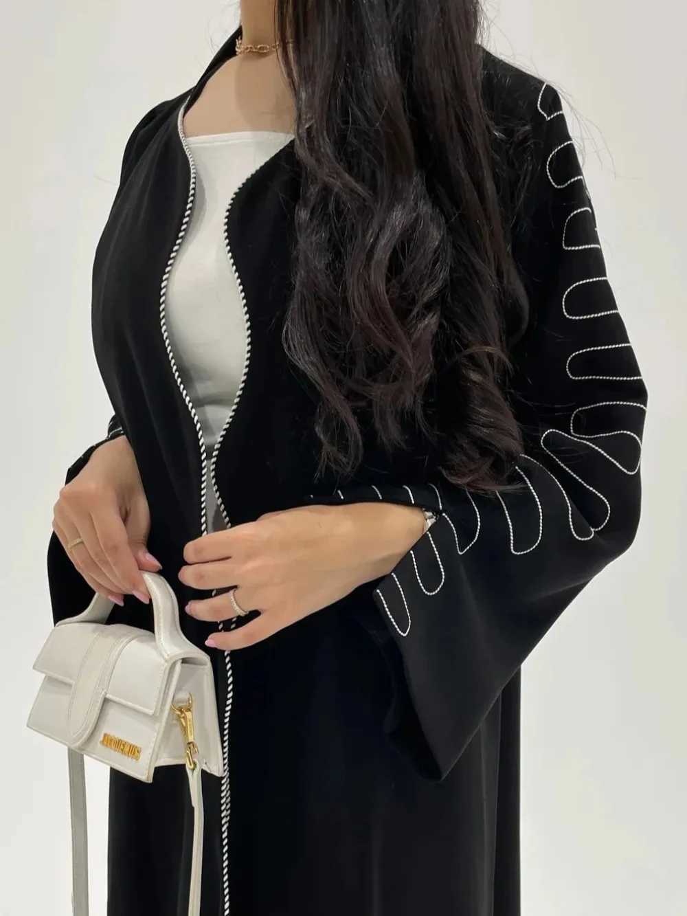 Dubai Abaya Women Cardigan Embroidery Robe Eid Dresses Muslim Caftan Robe Jalabiya Ramadan Morocco Dubai Kaftan Vestidos Largos X250514