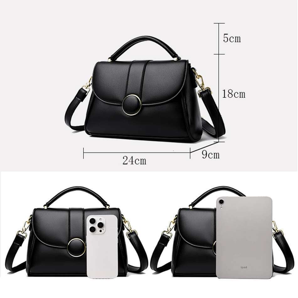 Designer Shoulder Crossbody Bags New High Quality Leather Purse Handbags Ladies Casual Messenger Bag Female Tote Sac
