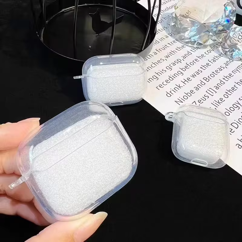 USA Stock For pro2 generation New Air pods4 pros Bluetooth earphones ANC Wireless Headphones Earbuds Noise Canceling Accessories Solid Silicone TPU Ca